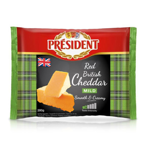 president red british cheddar