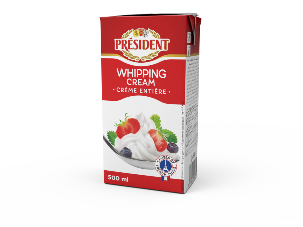 Crème liquide president