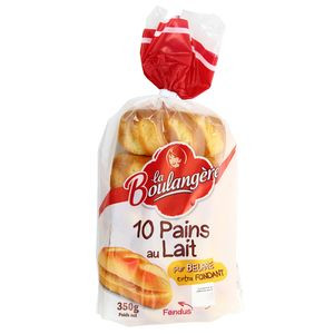 LA BOULANGERE 10 PAINS AU LAIT 350G