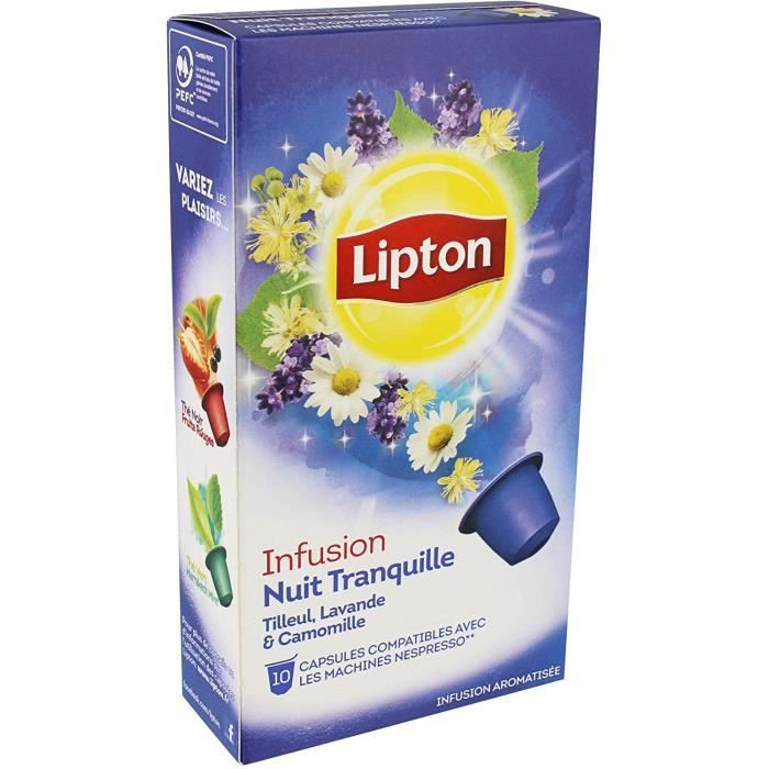 INFUSION NUIT TRANQUILLE LIPTON 38G