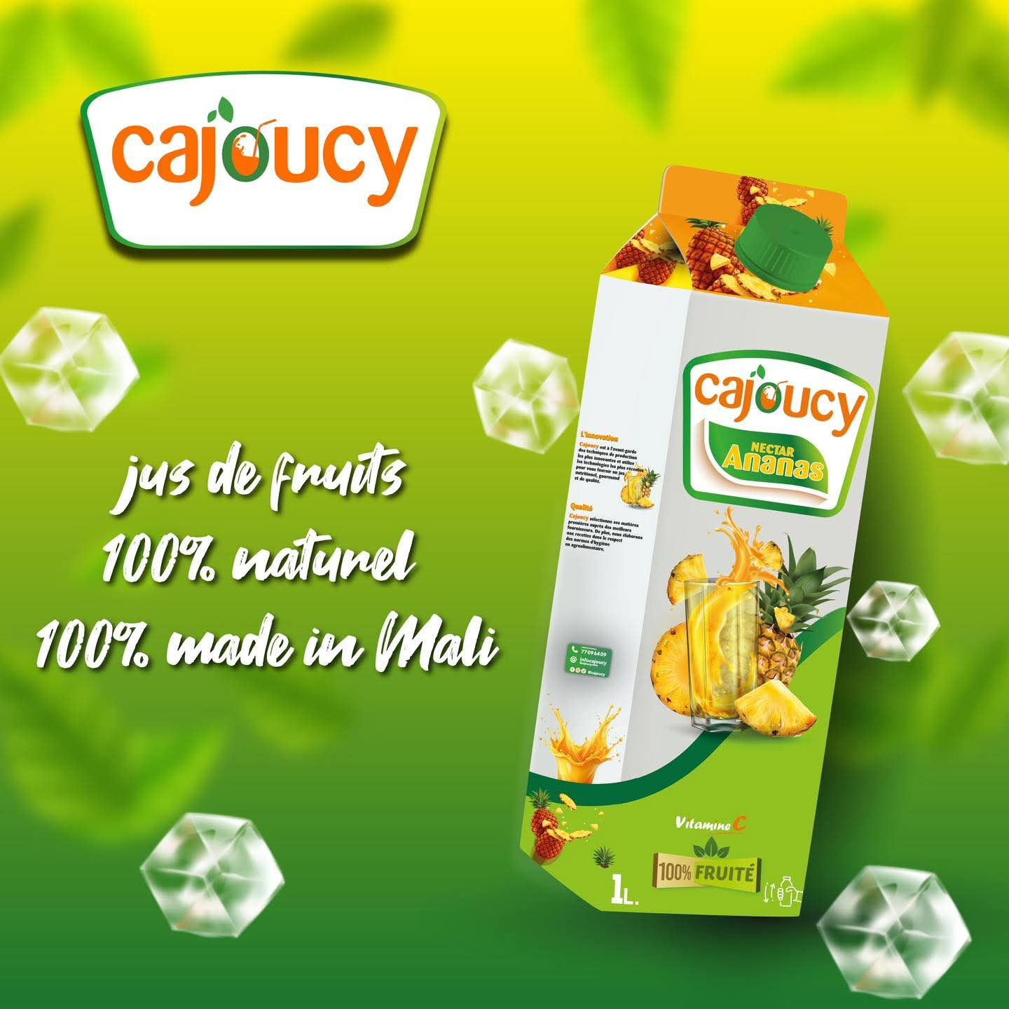 Jus d'ananas ×12