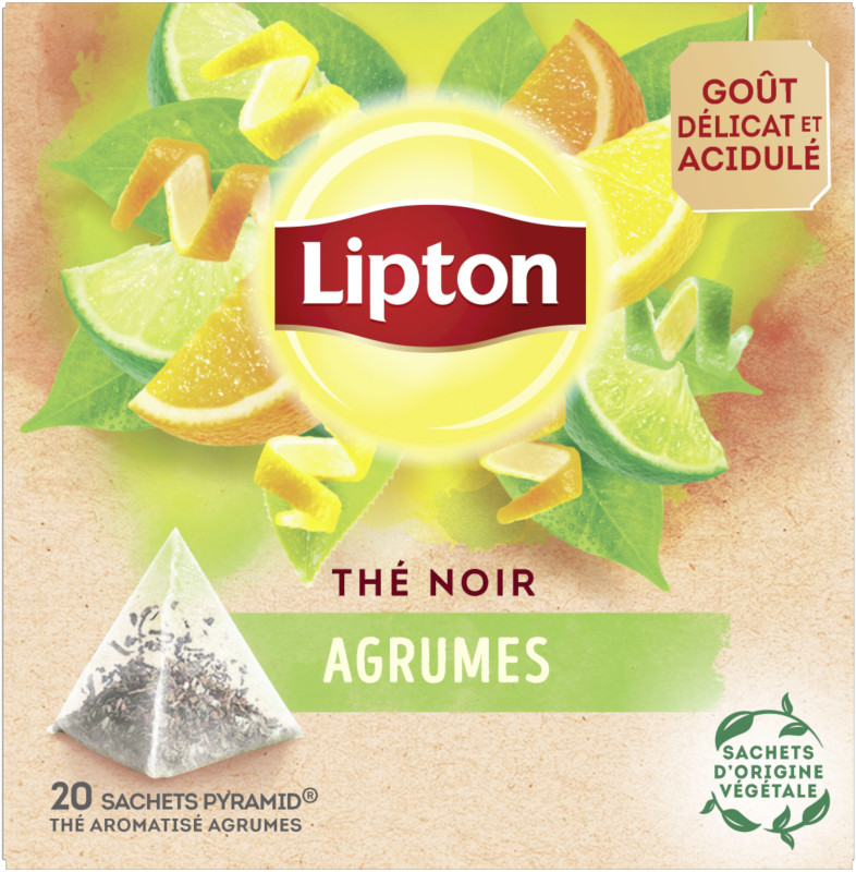 LIPTON THÉ AGRUMES 20S 36G