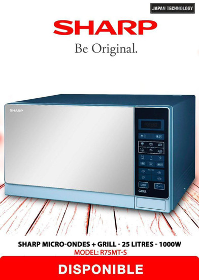SHARP Micro-onde 75MT AVEC GRILLE