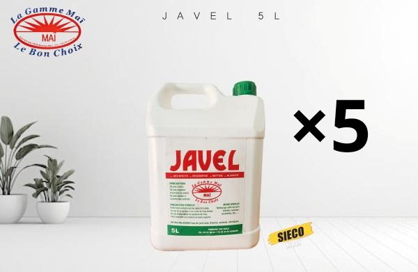 Eau de javel x5