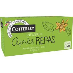 Cotterley infusion×25 menthe poivrée, anis réglisse