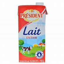 PRESIDENT LAIT ENTIER 1L