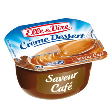 CREAM DESSERT LACTE COFFEE