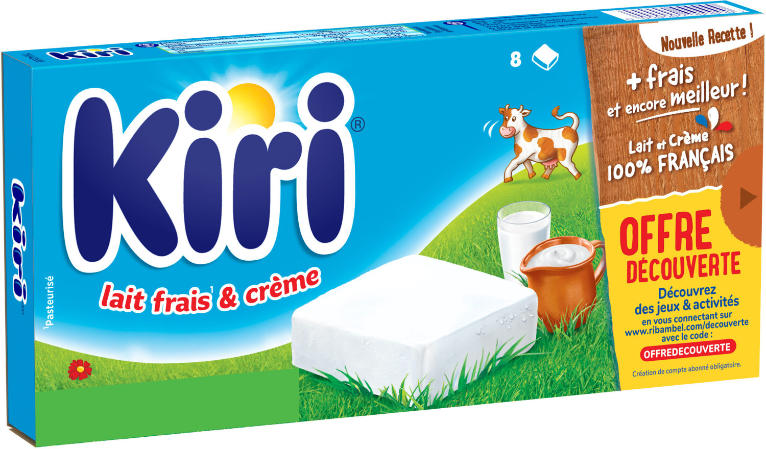 FROMAGE CREMEUX KIRI 8P