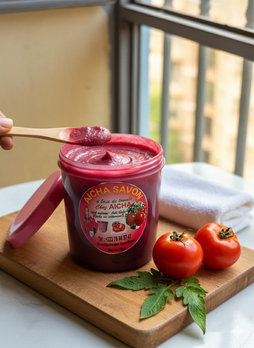 Savon à base de Tomate