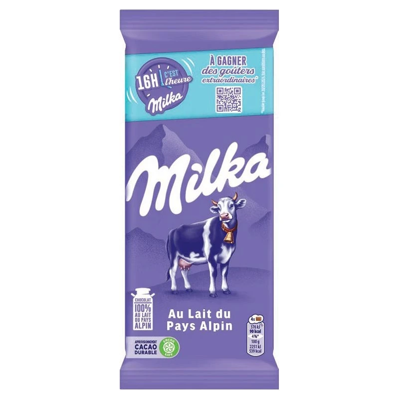 CHOCO-MILKA-AU-LAIT 100G
