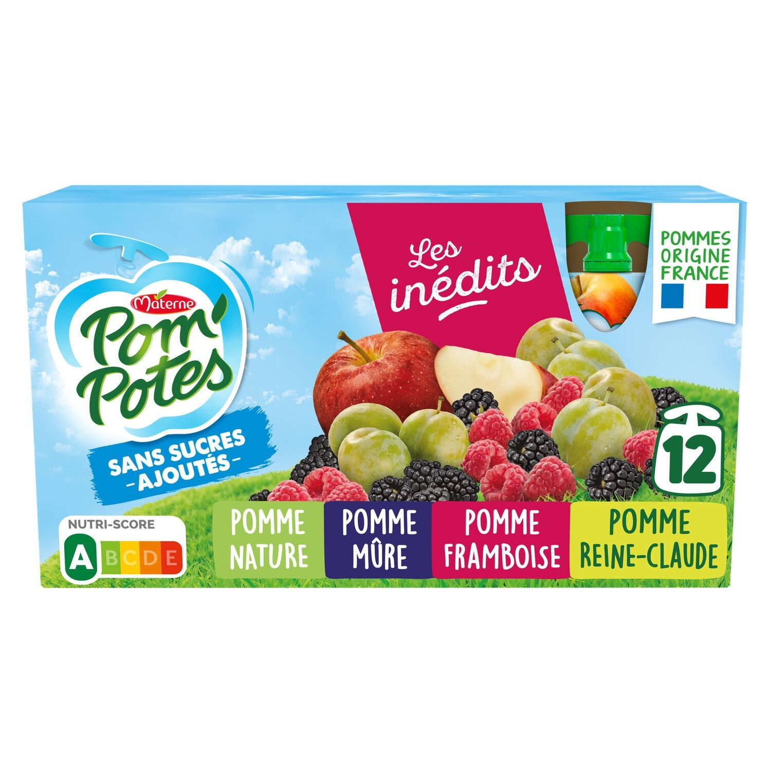 Pom'Potes les inédits 12 × 90g