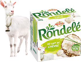 PRÉSIDENT - Rondelé au Lait de Chèvre