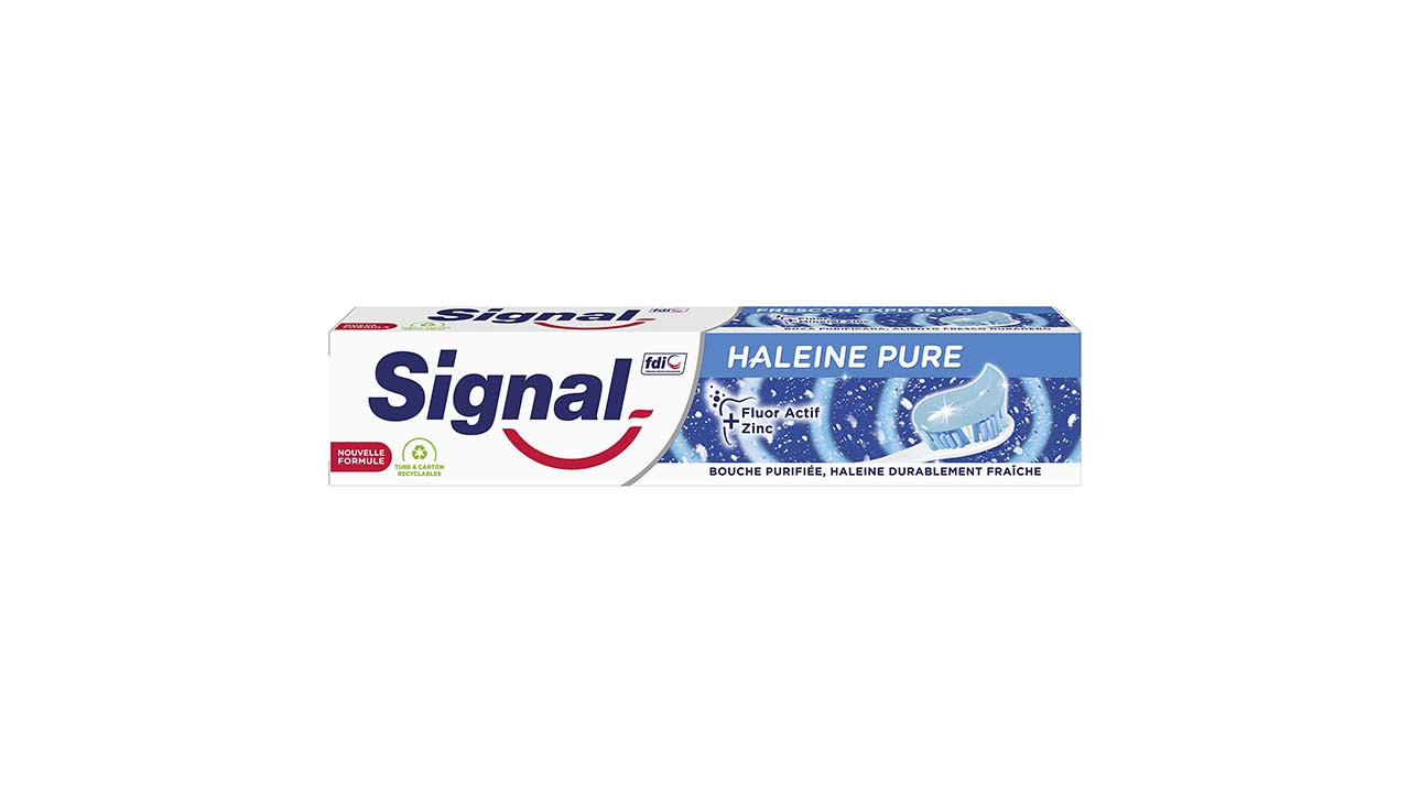 SIGNAL.DENTIFRICE HALEINE PURE
