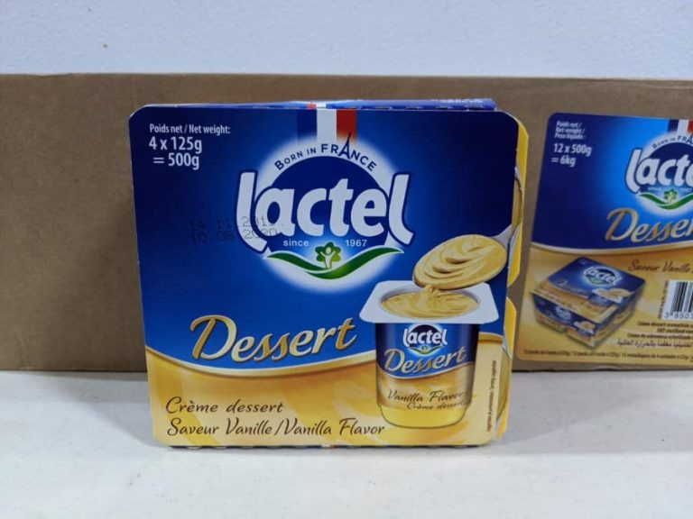 LACTEL DESSERT SAVEUR VANILLE 500G