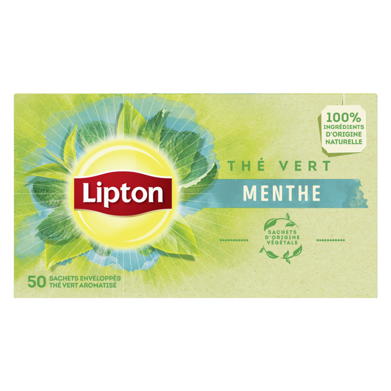 LIPTON THÉ VERT MENTHE 80G