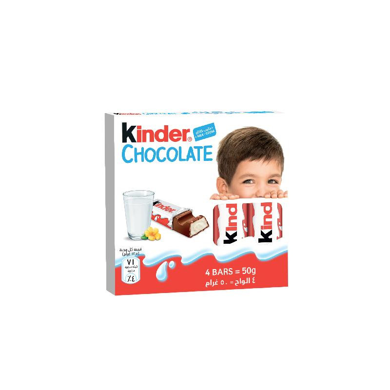 Kinder Chocolate 4 × 50g