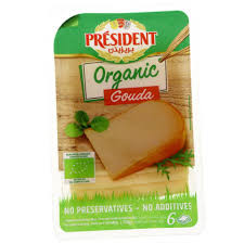 Gouda au fromage President Slices – Boîte de 6 pièces