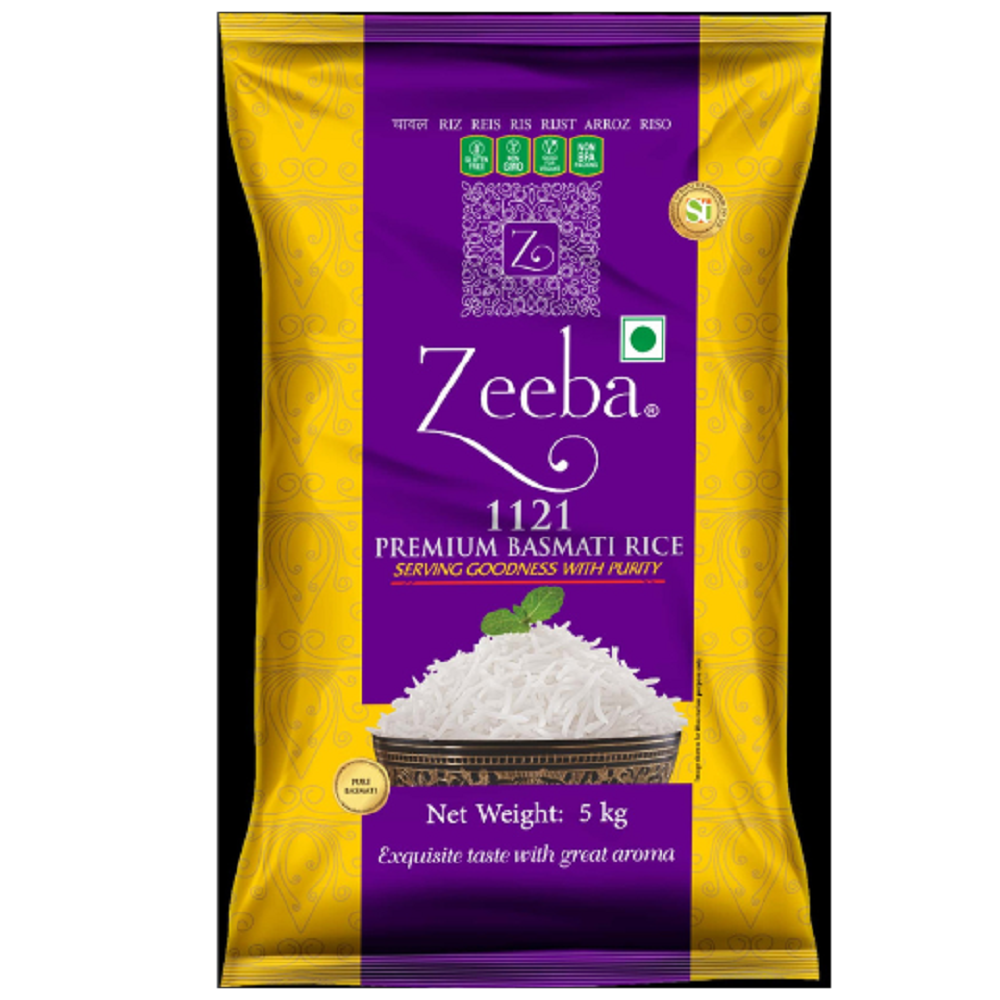 Riz Zeeba 1121 Basmati 5kg