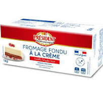 President Fromage fondu à la crème