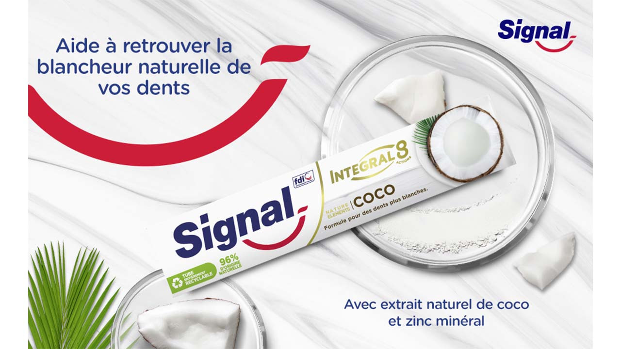 SIGNAL.DENTIFRICE COCO BLANCHEUR