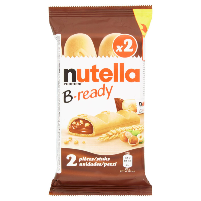 Nutella B-ready 2 × 22g