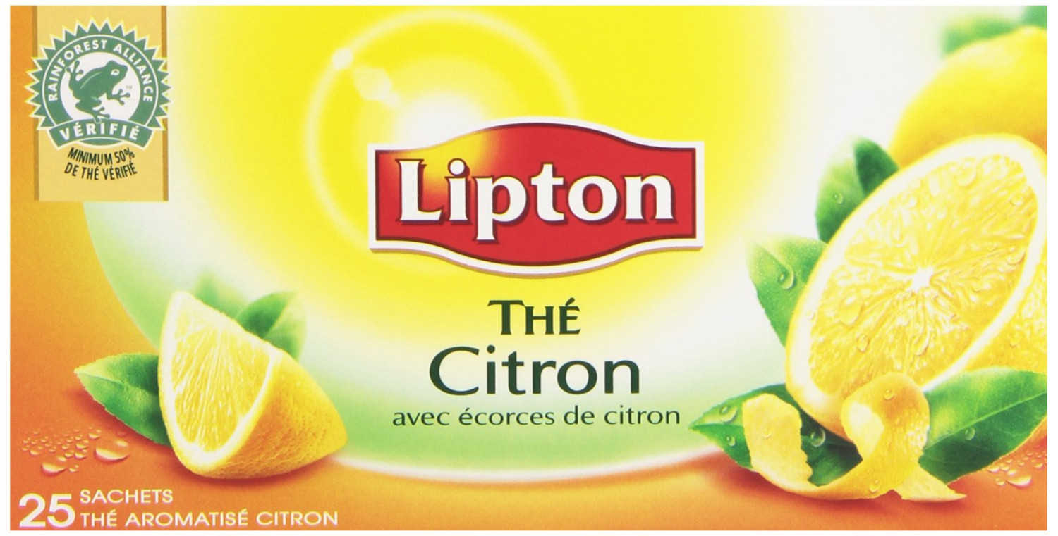 LIPTON THÉ CITRON 40G