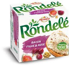 president rondele raisin figue noix