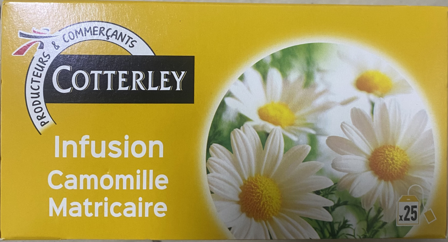 Cotterley infusion Camomille Matricaire