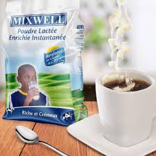 LAIT MIXWELL  10 sachets de 400g par carton