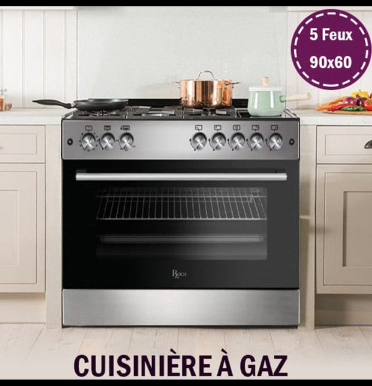 Gazinière ROCH 5 feux