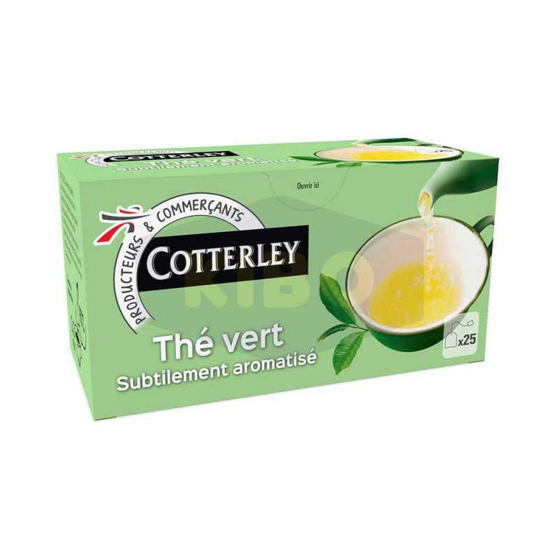 Cotterley thé vert×25 Subtilement aromatisé