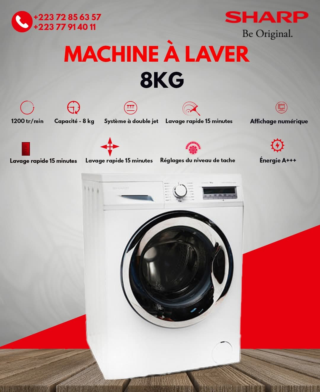 SHARP MACHINE A LAVER