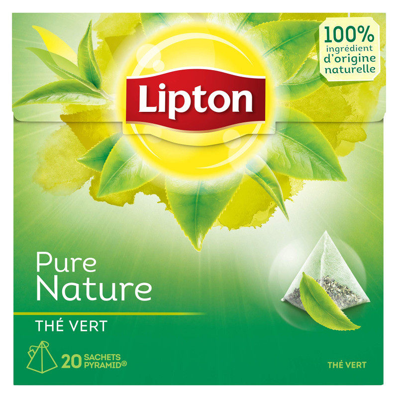 LIPTON THÉ VERT NATURE 30G