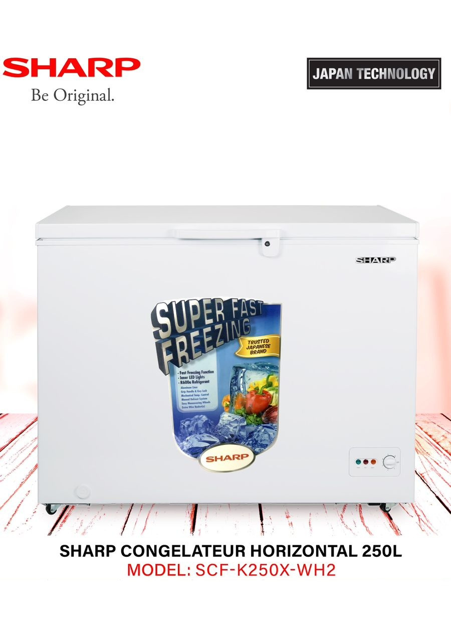 SHARP CONGELATEUR COUCHÉ
